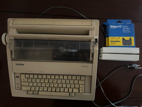 Brother schreibmaschine 210 - schreibmaschine, ax-210